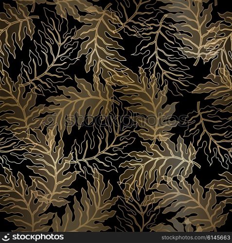 Abstract vintage seamless damask pattern. Vector Abstract vintage seamless floral pattern EPS 10