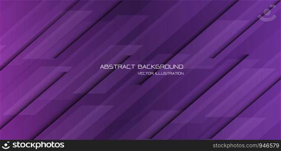 Abstract violet black line geometric pattern design modern futuristic background vector illustration.