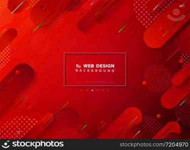 Abstract vivid color stripe line tech landing page web design background. You can use for webpage, ad, poster, trendy artwork, landing page, print, presentation. illustration vector eps10