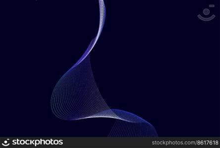 Abstract warped Diagonal Striped Background. Vector curved twisted slanting. waved lines pattern. Brand new style for your business design Vector Illustration