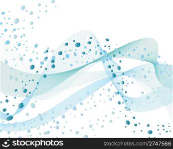 Abstract water vector background for design use