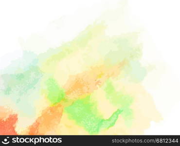 Abstract watercolor art on white background. + EPS10 vector file