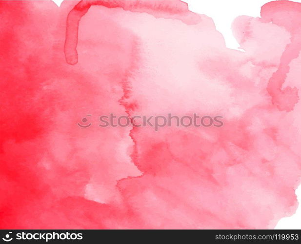 Abstract Watercolor Background. Hand Painted Vector Illustration. 