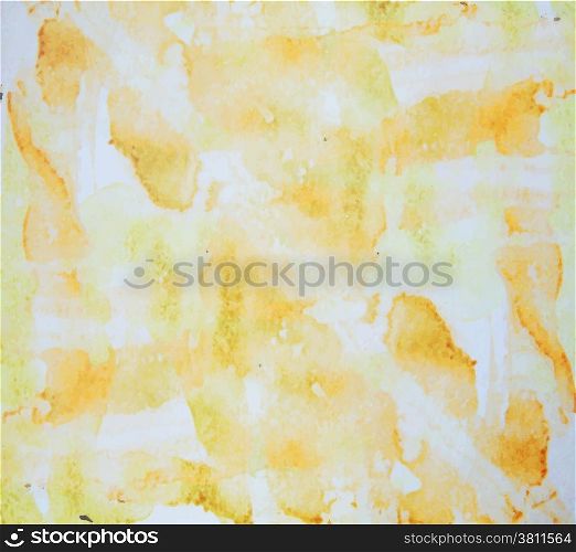 Abstract watercolor background with brushstrokes
