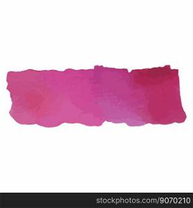 Abstract watercolor hand drawn texture, isolated on white background, purple gradient watercolor texture backdrop
