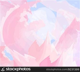 Abstract watercolor painting background brush texture splashed wallpaper illustration pink white design