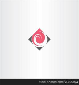 abstract wave business tech logo