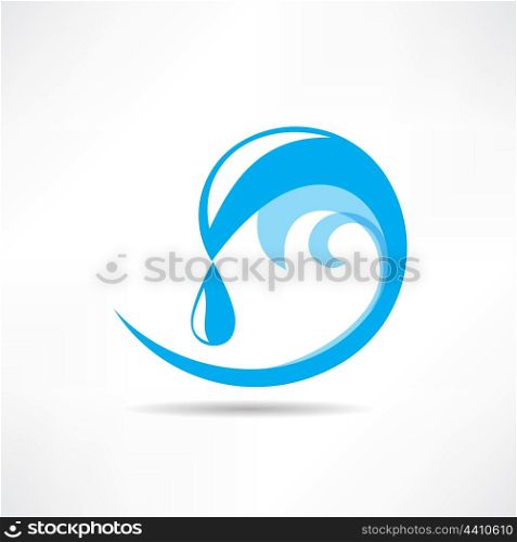 abstract wave icon