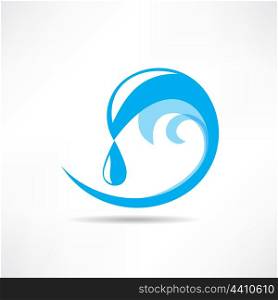 abstract wave icon
