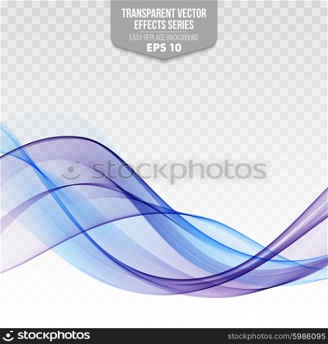 Abstract wave isolated on transparent background. Vector illustration. Abstract wave isolated on transparent background. Vector illustration EPS10