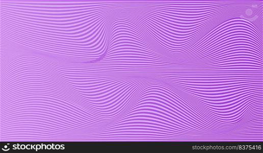 Abstract wave lines pattern background and texture. Wavy lines texture. Vector illustration