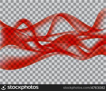 Abstract Wave on Transparent Background. Vector Illustration. EPS10. Abstract Wave on Transparent Background. Vector Illustration.