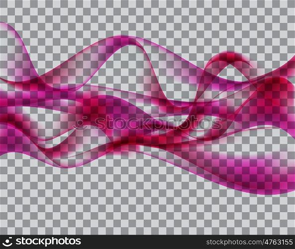 Abstract Wave on Transparent Background. Vector Illustration. EPS10. Abstract Wave on Transparent Background. Vector Illustration