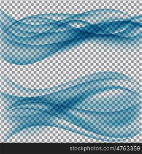 Abstract Wave on Transparent Background. Vector Illustration. EPS10. Abstract Wave on Transparent Background. Vector Illustration