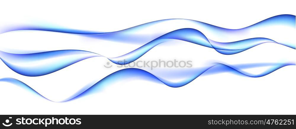 Abstract Wave on White Background. Vector Illustration. EPS10. Abstract Wave on White Background. Vector Illustration.