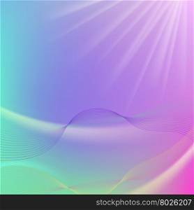 Abstract Wave Pattern. Abstract Colorful Blurred Background. Abstract Wave Pattern