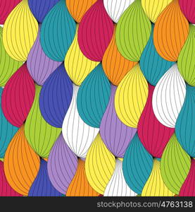 Abstract Wave Seamless Pattern Background. Vector Illustration EPS10. Abstract Wave Seamless Pattern Background. Vector Illustration