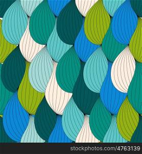 Abstract Wave Seamless Pattern Background. Vector Illustration EPS10. Abstract Wave Seamless Pattern Background. Vector Illustration