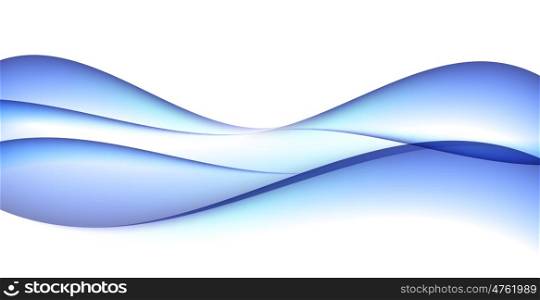 Abstract Wave Set on White Background. Vector Illustration. EPS10. Abstract Wave Set on White Background. Vector Illustration