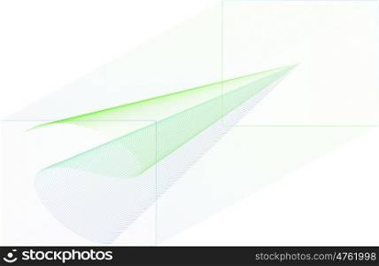 Abstract Wave Set on White Background. Vector Illustration. EPS10. Abstract Wave Set on White Background. Vector Illustration.