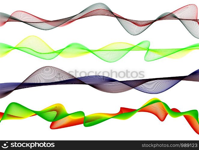 Abstract wave vector element for design. ingredient of background