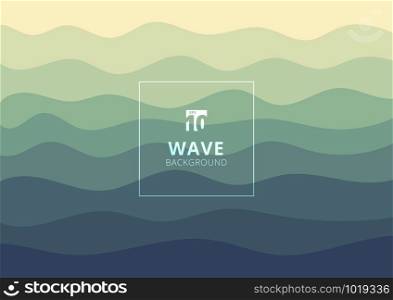 Abstract wave water pattern lines background and texture. Fluid flowing. Vector illustration