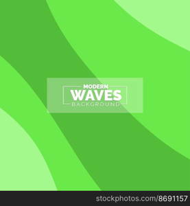 Abstract Waves background. Dynamic shapes composition