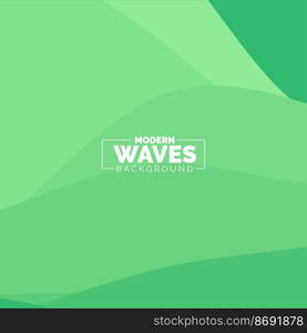 Abstract Waves background. Dynamic shapes composition