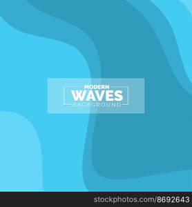 Abstract Waves background. Dynamic shapes composition