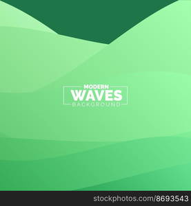 Abstract Waves background. Dynamic shapes composition