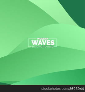 Abstract Waves background. Dynamic shapes composition