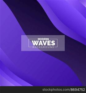 Abstract Waves background. Dynamic shapes composition