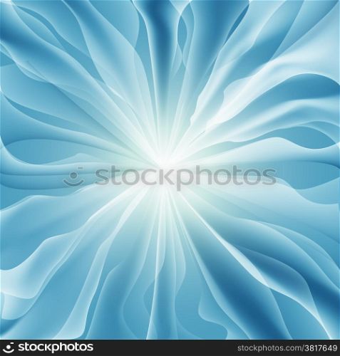 Abstract wavy cloud sky background