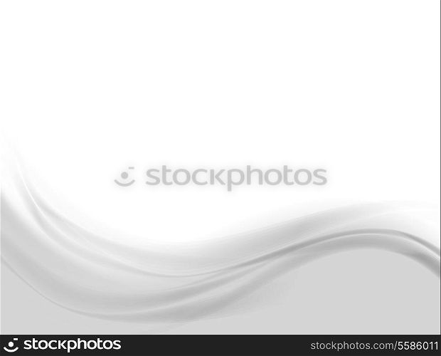 Abstract wavy gray background