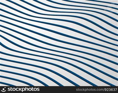 Abstract wavy pattern of stripe line ocean background. vector eps10