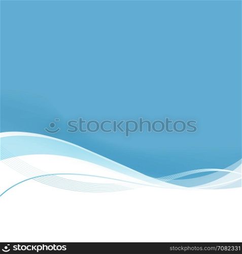 Abstract wavy vector background. Business background.