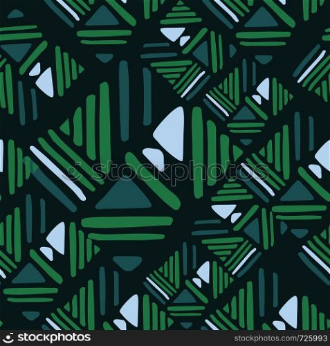 Abstract weave lines ornament. Seamless hand draw Folk pattern. Backdrop for textile or book covers, wallpapers, design, graphic art, wrapping. Vector illustration. Seamless hand draw Folk pattern. weave lines ornament.