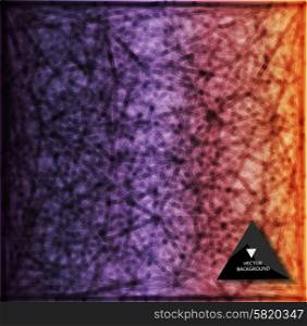 Abstract web bacground. Triangles background. Geometrical lines