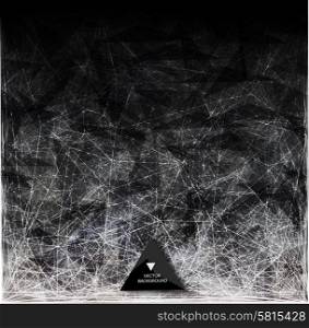 Abstract web bacground. Triangles background. Geometrical lines. Abstract web bacground. Triangles background.