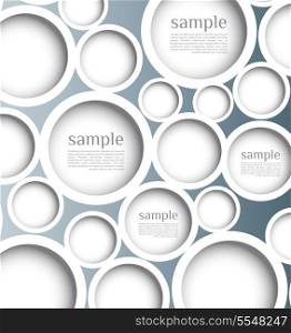 Abstract web design bubble with background. Modern, clean, Design template, can be used for info-graphics,banners, graphic or website layout vector