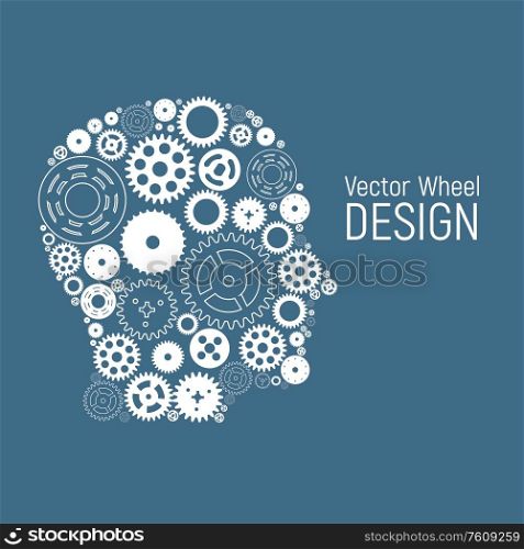 Abstract Wheel Design Background. Vector Illustration EPS10. Abstract Wheel Design Background. Vector Illustration