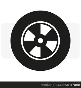 Abstract wheel icon for web design. Vector illustration. EPS 10.. Abstract wheel icon for web design. Vector illustration.