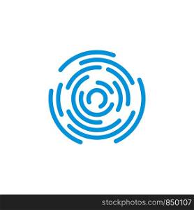 Abstract Whirlpool Logo Template Illustration Design. Vector EPS 10.
