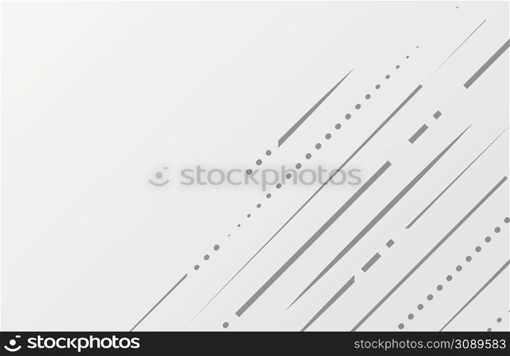 Abstract white and gray color lines background. Vector illustration. Abstract white and gray color lines background.