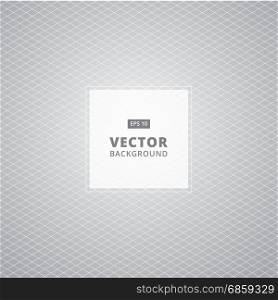 Abstract White and gray grid pattern background. Vector Illustration