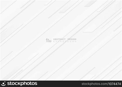 Abstract white and gray line tech design background. Decorate for poster, artwork, template design, print, ad, artwork. illustration vector eps10