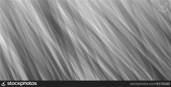 Abstract white and gray lines diagonal futuristic background and texture. Vector illustration