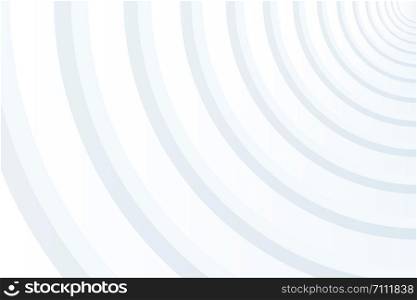 Abstract white background circle paper style