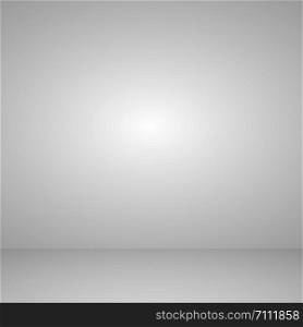 Abstract white background empty room studio for exhibition and interior , vector illustration