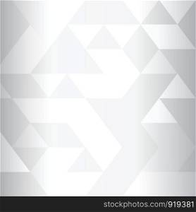Abstract White background low poly vector illustration